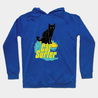 Cat Surfer Hoodie